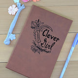 Clever Girl - Vegan Leather Journal, Small