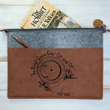 The Road Goes Ever On and On - Vegan Leather Bag
