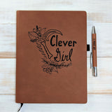 Clever Girl - Vegan Leather Journal, Large