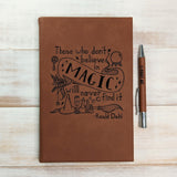 Believe in Magic - Vegan Leather Journal, Small